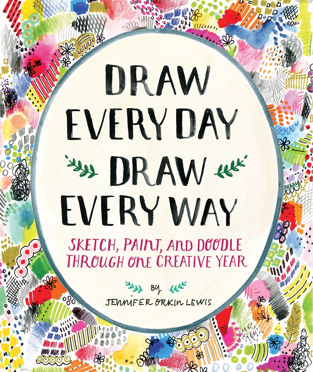 Draw Every Day, Draw Every Way Guided Sketchbook-290 Home/Gift- Simply Simpson's Boutique is a Women's Online Fashion Boutique Located in Jupiter, Florida