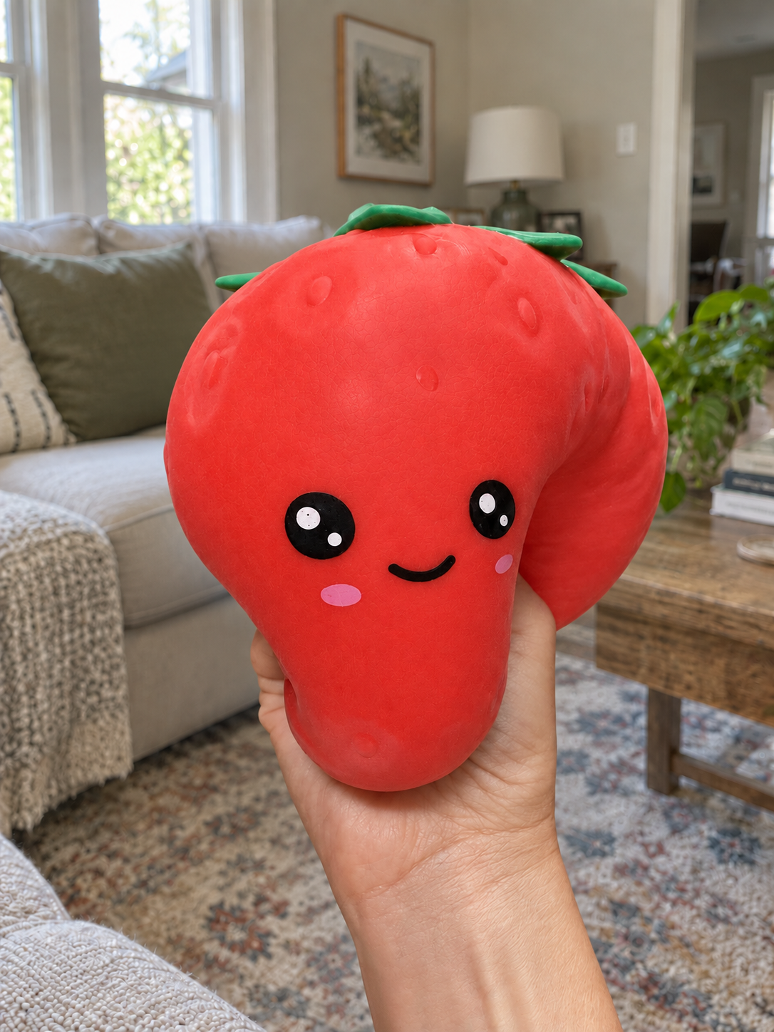 Jumbo Strawberry Squishy