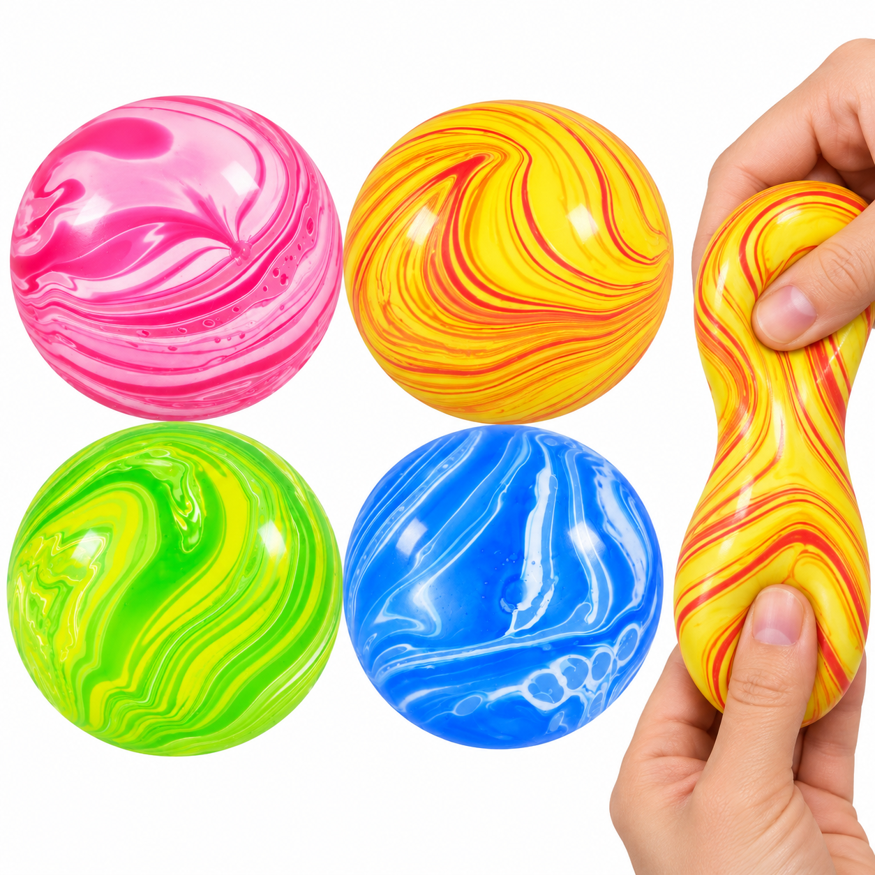 Sugar Swirl Maltose Squishy Balls