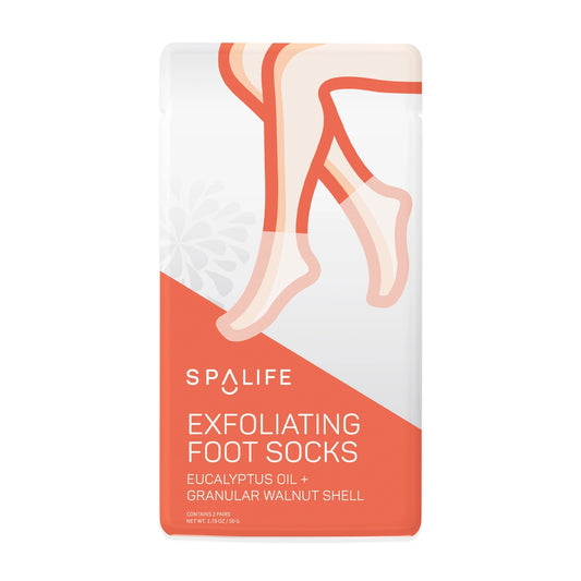 Exfoliating & Smoothing Foot Socks-300 Bath/Beauty- Simply Simpson's Boutique is a Women's Online Fashion Boutique Located in Jupiter, Florida