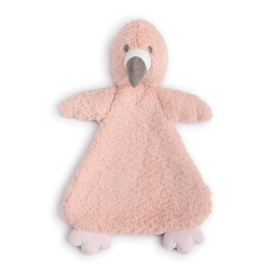 Finley Flamingo Rattle Blankie-290 Home/Gift- Simply Simpson's Boutique is a Women's Online Fashion Boutique Located in Jupiter, Florida