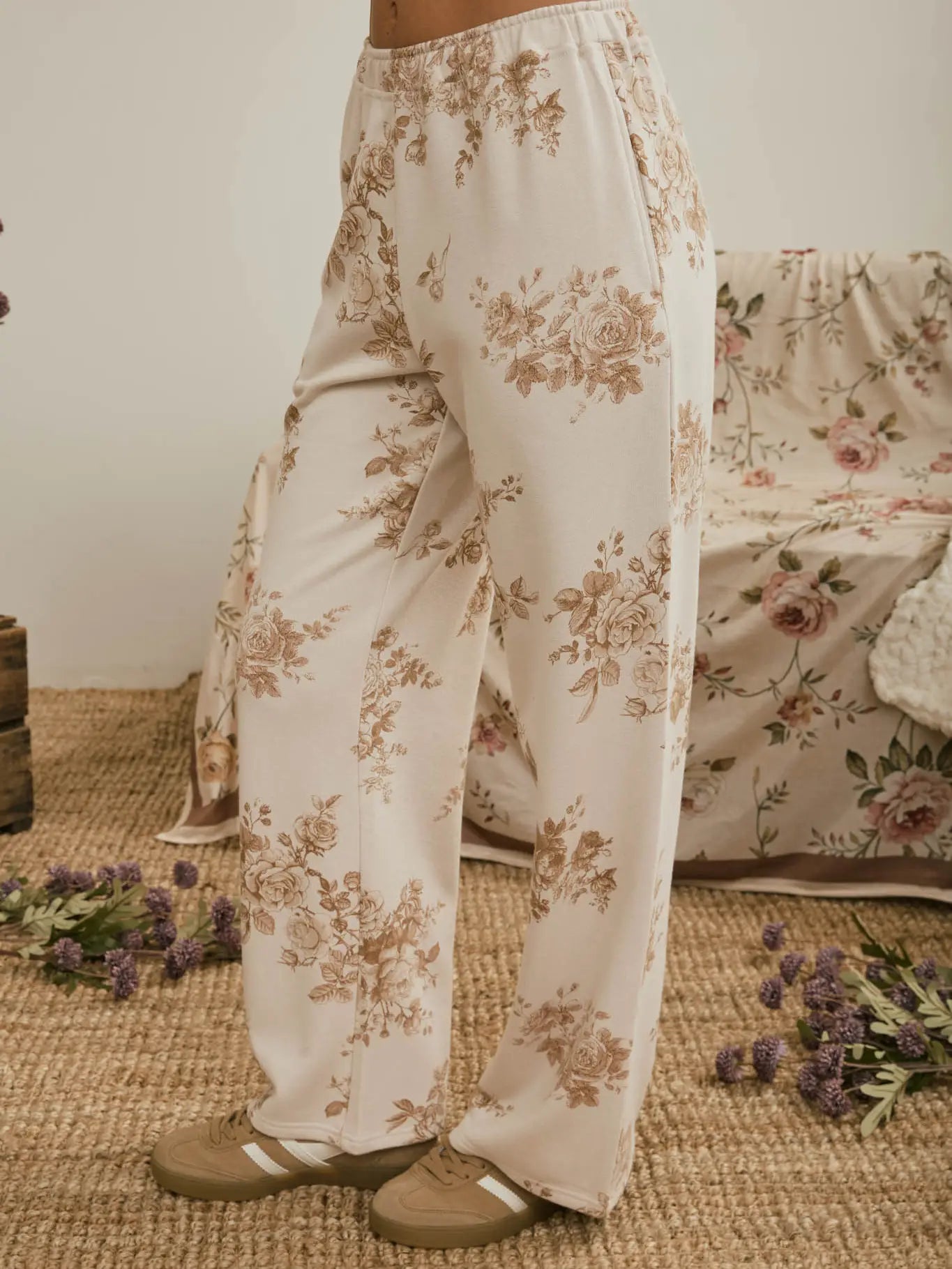 Timeless Blooms Lounge Pants-210 Other Bottoms- Simply Simpson's Boutique is a Women's Online Fashion Boutique Located in Jupiter, Florida