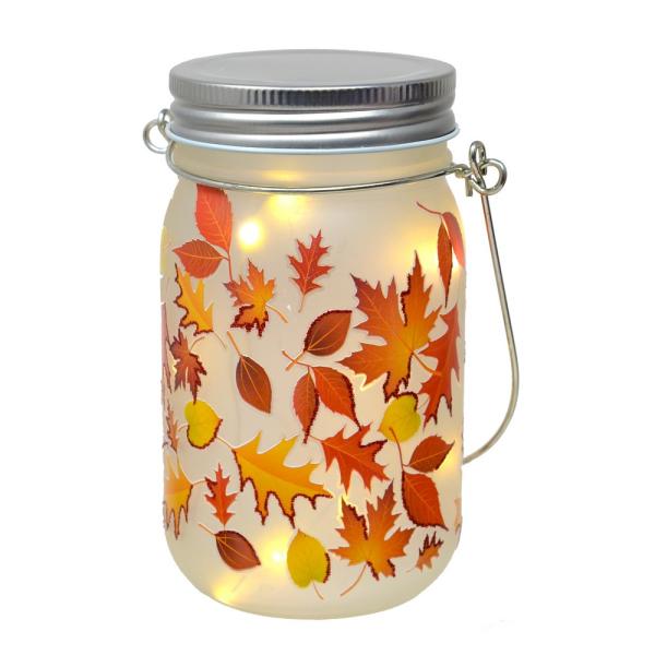 Fall Leaves Mason Jar-290 Home/Gift- Simply Simpson's Boutique is a Women's Online Fashion Boutique Located in Jupiter, Florida