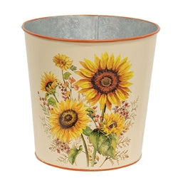 Fall Sunflowers & Berries Metal Bucket-290 Home/Gift- Simply Simpson's Boutique is a Women's Online Fashion Boutique Located in Jupiter, Florida