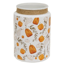 Pumpkin Patch Glass Jar - 6"-290 Home/Gift- Simply Simpson's Boutique is a Women's Online Fashion Boutique Located in Jupiter, Florida