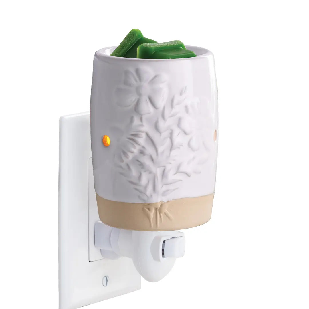 Candle Warmers Garden Blooms Pluggable Fragrance Warmer