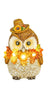 Fall Foliage Hoot Owl with Lights