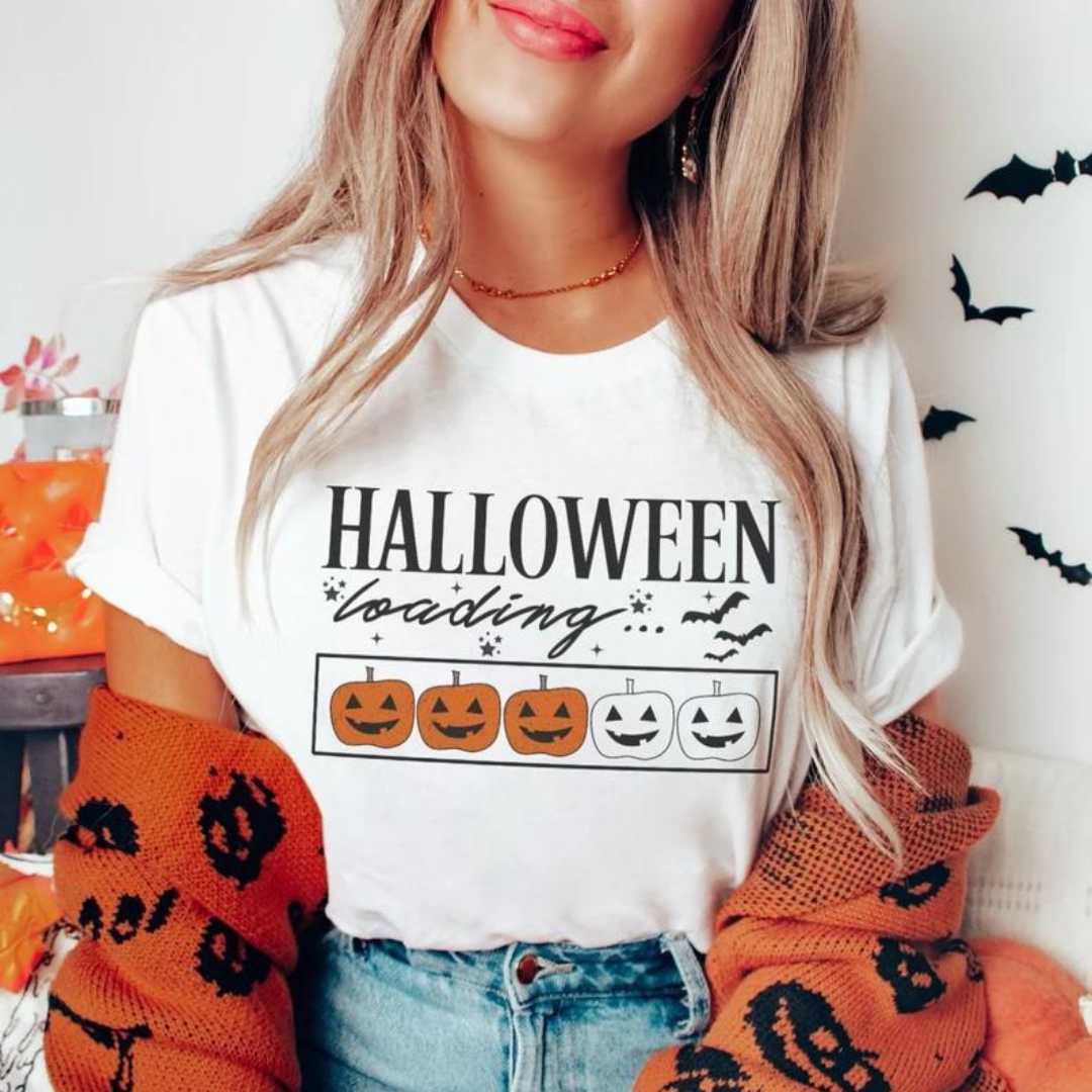 Halloween loading-Graphic Tee- Simply Simpson's Boutique is a Women's Online Fashion Boutique Located in Jupiter, Florida