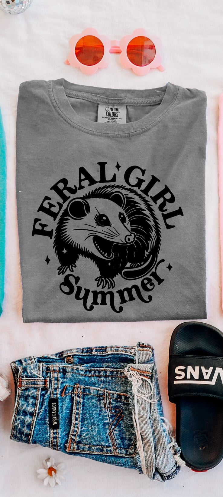 Feral Girl Summer-Graphic Tee- Simply Simpson's Boutique is a Women's Online Fashion Boutique Located in Jupiter, Florida