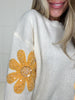 Golden Daisy Sweater-150 Sweaters- Simply Simpson's Boutique is a Women's Online Fashion Boutique Located in Jupiter, Florida