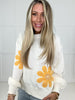 Golden Daisy Sweater-150 Sweaters- Simply Simpson's Boutique is a Women's Online Fashion Boutique Located in Jupiter, Florida
