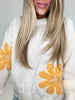 Golden Daisy Sweater-150 Sweaters- Simply Simpson's Boutique is a Women's Online Fashion Boutique Located in Jupiter, Florida