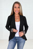 Black Fierce & Fabulous Blazer