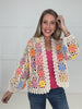 Flower Child Crochet Cardigan-170 Cardigans- Simply Simpson's Boutique is a Women's Online Fashion Boutique Located in Jupiter, Florida