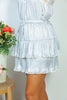 Silver Shimmer Ruffle Skirt-190 Skirts/Shorts- Simply Simpson's Boutique is a Women's Online Fashion Boutique Located in Jupiter, Florida