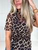 Wild One Leopard Mesh Top-100 Short Sleeves- Simply Simpson's Boutique is a Women's Online Fashion Boutique Located in Jupiter, Florida