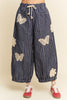 Free Spirit Butterfly Barrel Pants