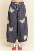 Free Spirit Butterfly Barrel Pants