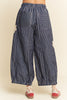 Free Spirit Butterfly Barrel Pants
