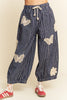 Free Spirit Butterfly Barrel Pants
