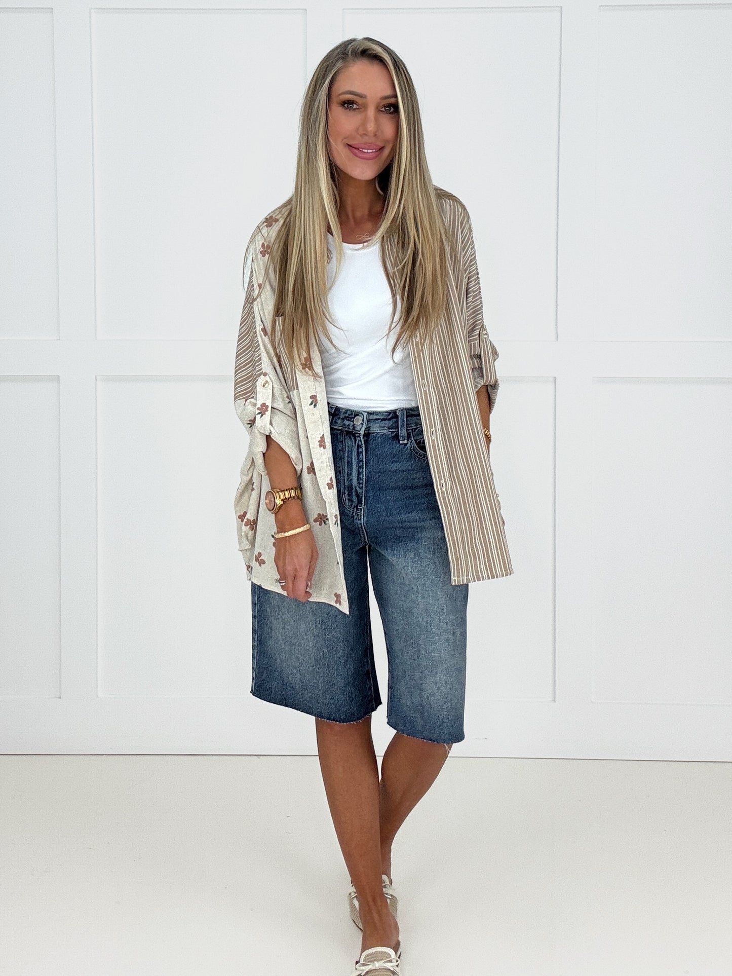 Judy Blue Magic Cutoff Jorts-190 Skirts/Shorts- Simply Simpson's Boutique is a Women's Online Fashion Boutique Located in Jupiter, Florida