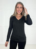 Jenna V-Neck Long Sleeve Top-110 Long Sleeves- Simply Simpson's Boutique is a Women's Online Fashion Boutique Located in Jupiter, Florida