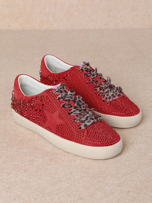 Ruby Crown Jewel Sneakers-260 Shoes- Simply Simpson's Boutique is a Women's Online Fashion Boutique Located in Jupiter, Florida