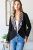 Black Wild Side Blazer