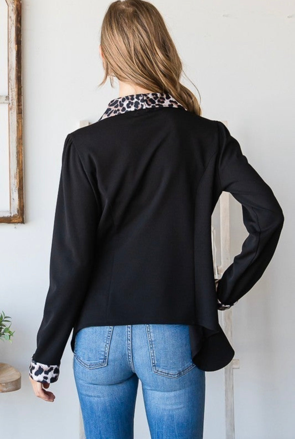Black Wild Side Blazer