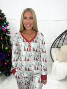 Preorder Shirley & Stone Holiday Jogger Pajamas(2024)-220 Lounge wear/Pajamas- Simply Simpson's Boutique is a Women's Online Fashion Boutique Located in Jupiter, Florida