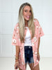 Blushing Blooms Short Sleeve Button Down Top-100 Short Sleeves- Simply Simpson's Boutique is a Women's Online Fashion Boutique Located in Jupiter, Florida