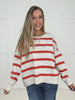 Sunset Stripe Sweater-150 Sweaters- Simply Simpson's Boutique is a Women's Online Fashion Boutique Located in Jupiter, Florida