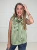 Green Preppy Perfection Blouse-100 Short Sleeves- Simply Simpson's Boutique is a Women's Online Fashion Boutique Located in Jupiter, Florida