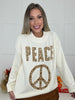 POL Peace and Pearls Sweater-150 Sweaters- Simply Simpson's Boutique is a Women's Online Fashion Boutique Located in Jupiter, Florida