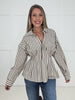 The Winslow Striped Blouse-110 Long Sleeves- Simply Simpson's Boutique is a Women's Online Fashion Boutique Located in Jupiter, Florida