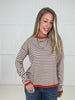 Cinnamon Stick Stripe Sweater-150 Sweaters- Simply Simpson's Boutique is a Women's Online Fashion Boutique Located in Jupiter, Florida