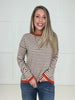 Cinnamon Stick Stripe Sweater-150 Sweaters- Simply Simpson's Boutique is a Women's Online Fashion Boutique Located in Jupiter, Florida