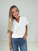 White Eyelet Short Sleeve V Neck-100 Short Sleeves- Simply Simpson's Boutique is a Women's Online Fashion Boutique Located in Jupiter, Florida