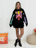 Neon Skelly Sweatshirt-140 Graphic Tees- Simply Simpson's Boutique is a Women's Online Fashion Boutique Located in Jupiter, Florida