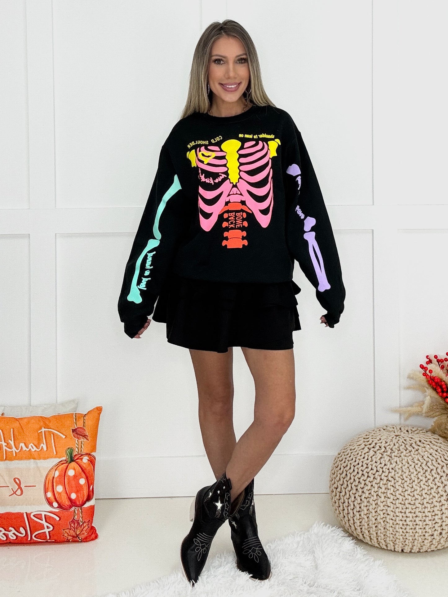 Simply Black Ruffled Tiered Skirt-190 Skirts/Shorts- Simply Simpson's Boutique is a Women's Online Fashion Boutique Located in Jupiter, Florida