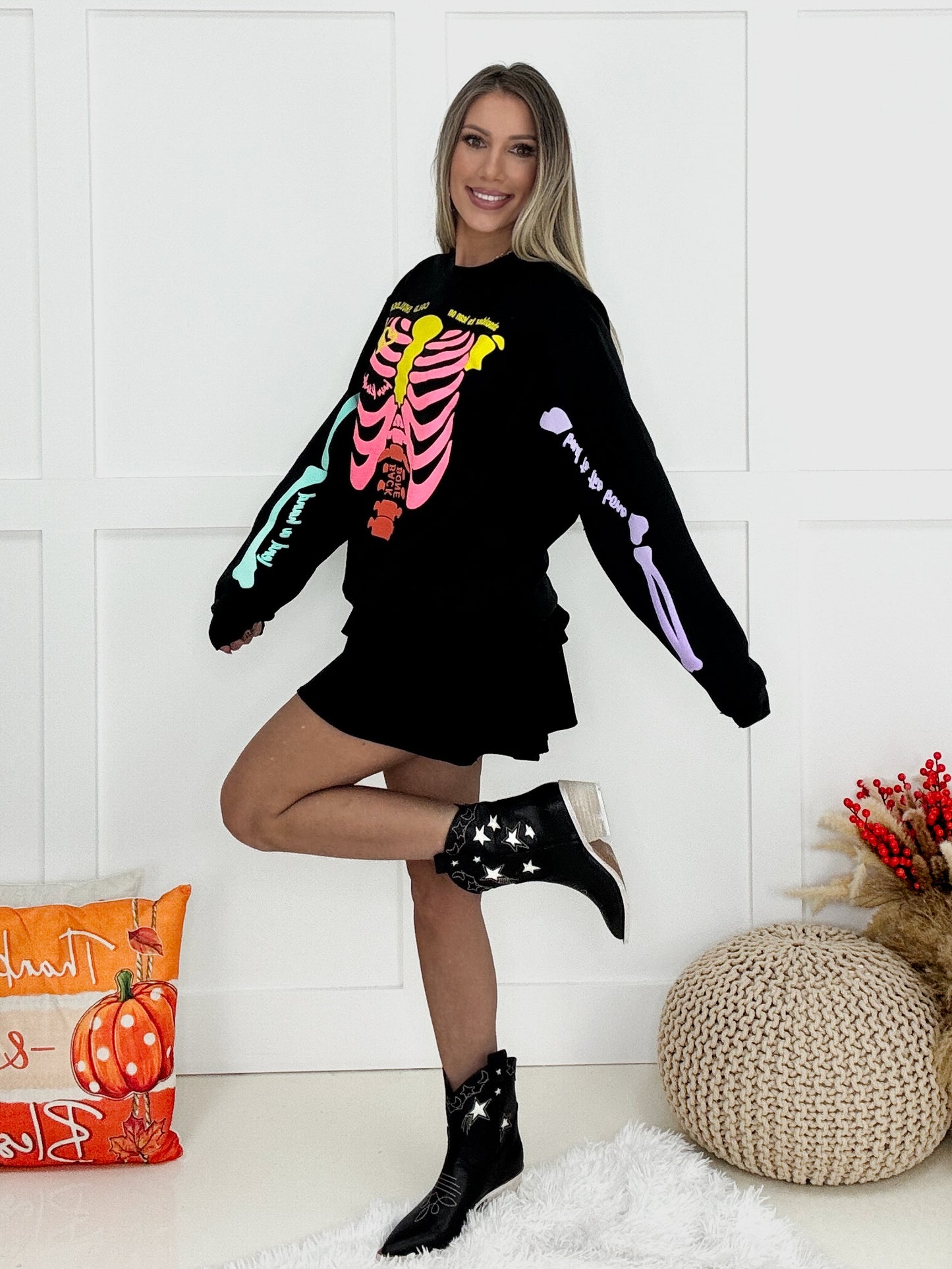 Black Stars & Moon Boots-260 Shoes- Simply Simpson's Boutique is a Women's Online Fashion Boutique Located in Jupiter, Florida