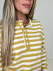 Sunshine Lace and Lines Sweater-150 Sweaters- Simply Simpson's Boutique is a Women's Online Fashion Boutique Located in Jupiter, Florida