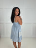 Pol Blue Dress-240 Dresses- Simply Simpson's Boutique is a Women's Online Fashion Boutique Located in Jupiter, Florida