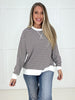 The Easy Days Pullover-110 Long Sleeves- Simply Simpson's Boutique is a Women's Online Fashion Boutique Located in Jupiter, Florida