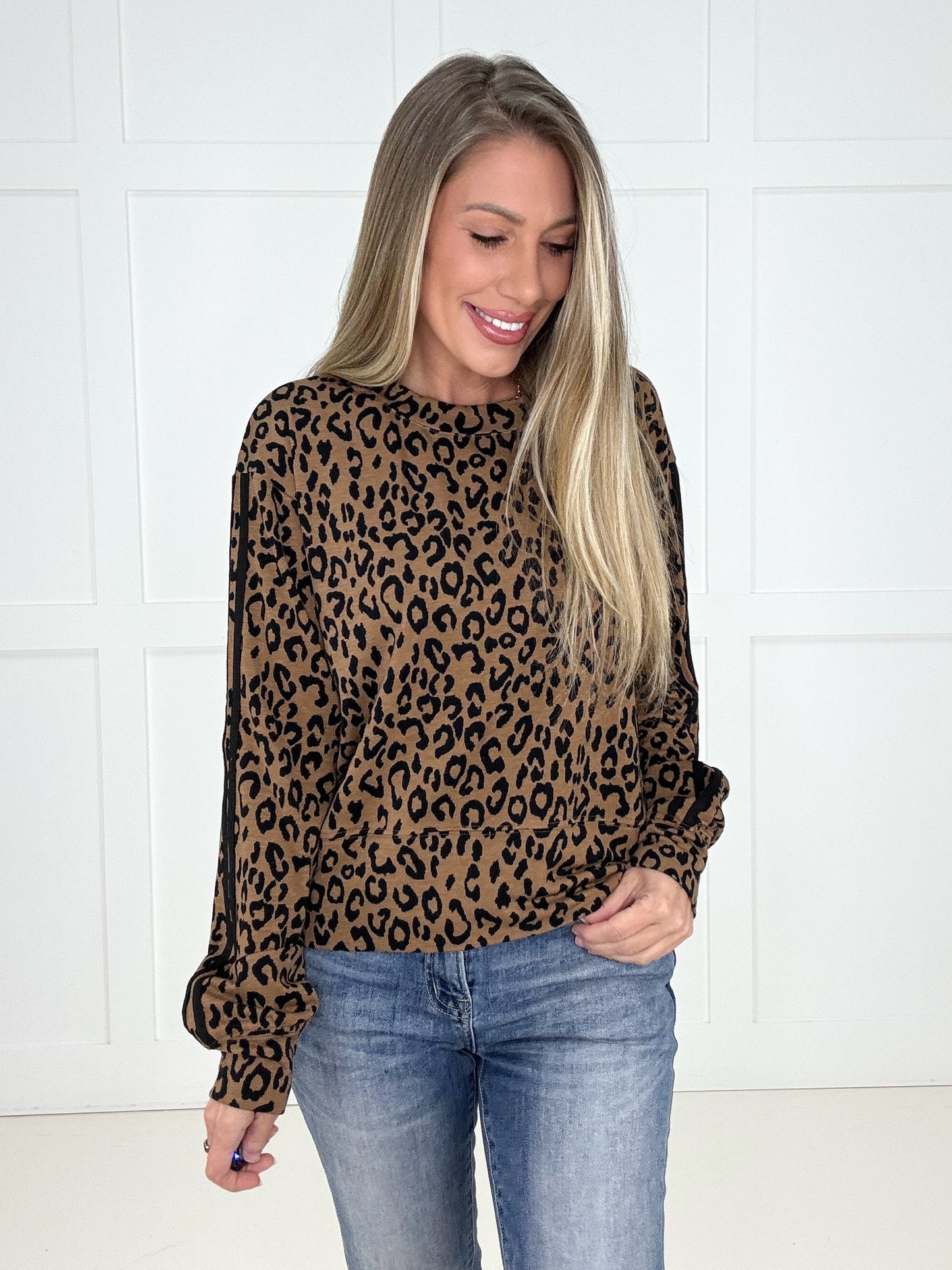 Wild Elements Top-110 Long Sleeves- Simply Simpson's Boutique is a Women's Online Fashion Boutique Located in Jupiter, Florida
