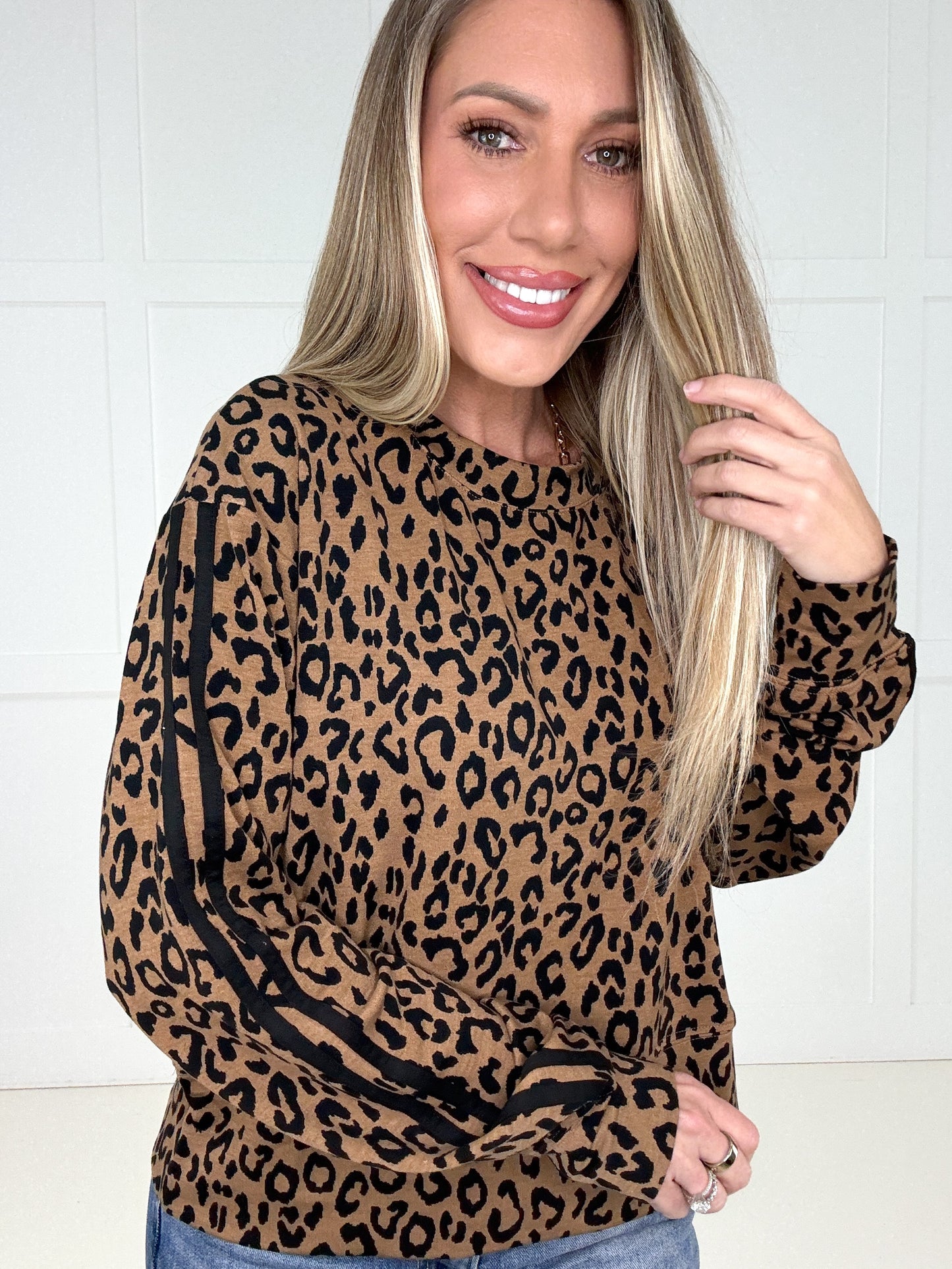 Wild Elements Top-110 Long Sleeves- Simply Simpson's Boutique is a Women's Online Fashion Boutique Located in Jupiter, Florida