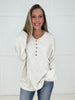 Oatmeal Sutton Henley Sweater-110 Long Sleeves- Simply Simpson's Boutique is a Women's Online Fashion Boutique Located in Jupiter, Florida