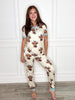 Blue Belle Highland Cow Pajama Preorder-220 Lounge wear/Pajamas- Simply Simpson's Boutique is a Women's Online Fashion Boutique Located in Jupiter, Florida