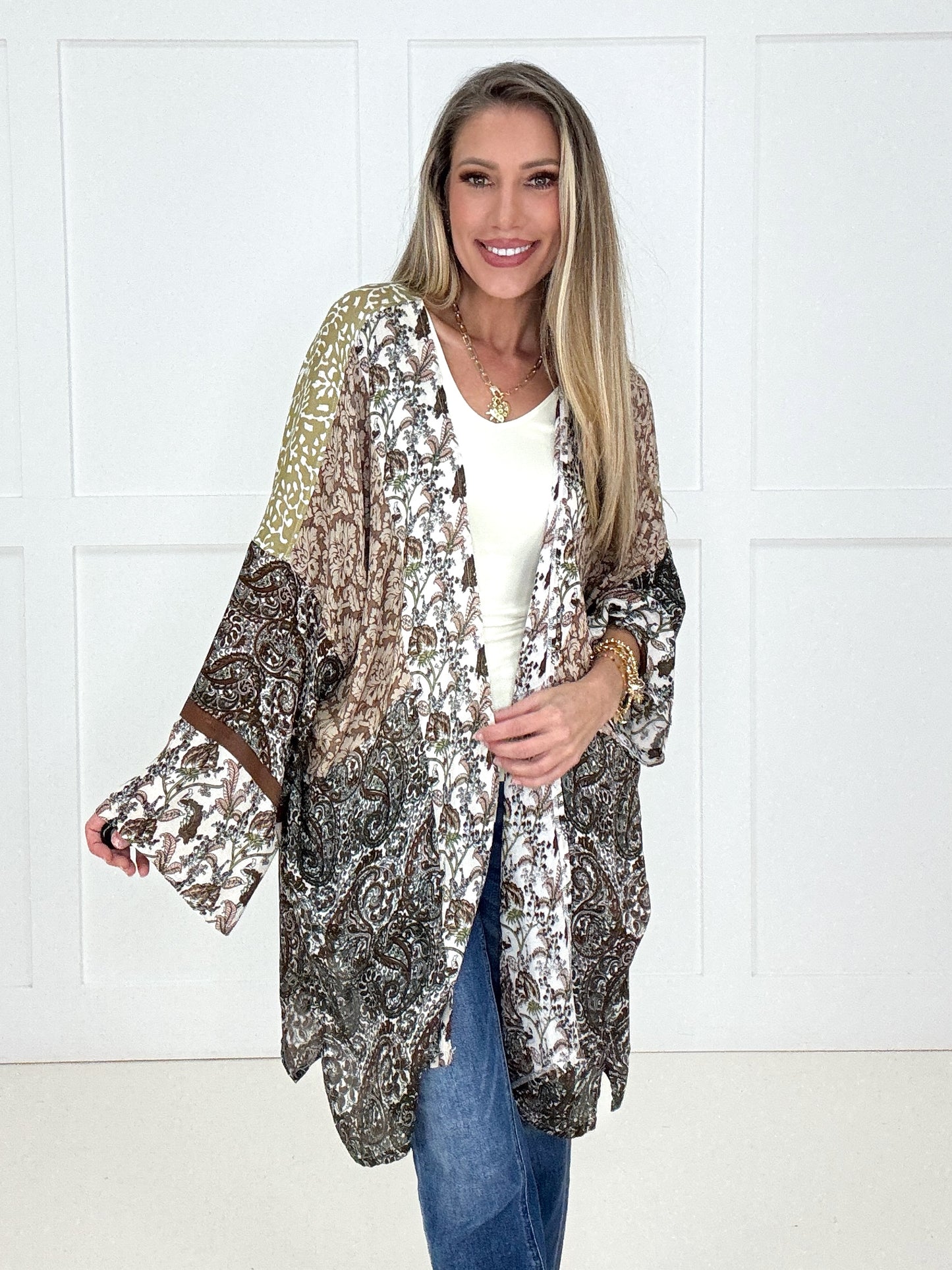 Earth Free Spirit Kimono-180 Outerwear- Simply Simpson's Boutique is a Women's Online Fashion Boutique Located in Jupiter, Florida