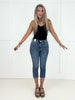 Judy Blue Everyday Essential Capris-200 Jeans- Simply Simpson's Boutique is a Women's Online Fashion Boutique Located in Jupiter, Florida